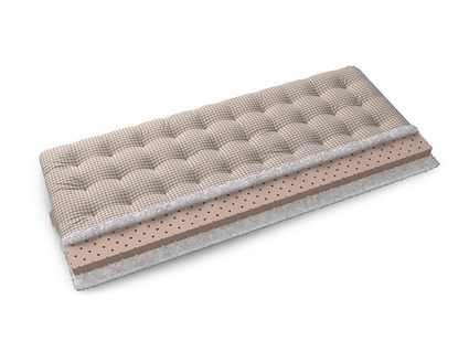 Футон Mr.Mattress Migi (бежевая клетка) 68