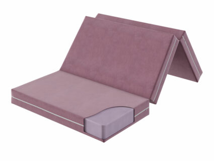 Футон DreamLine Eco (велюр бледно-розовый) 34