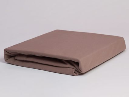 Простыня German Grass Jersey Taupe Grass на резинке 448