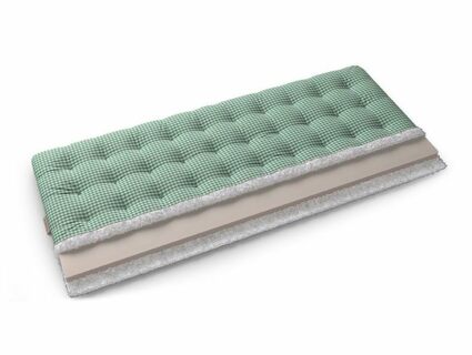Футон Mr.Mattress Hoshi (зеленая клетка) 40