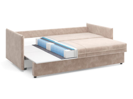 Диван Сонум Remy Микровелюр кремовый