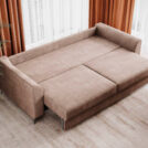 Диван Сонум Dario Рогожка голубой